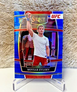 2022 Panini Select UFC - Movsar Evloev Blue Prizm Rookie Concourse - #43 - Picture 1 of 2