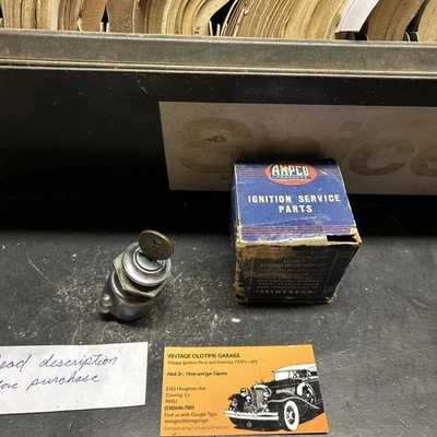 1920’s 1930’s VINTAGE IGNITION SWITCH - Image 1 of 4