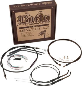 Burly Cable and Brake Line Kits Black 14in. Ape Hangers B30-1046 - Picture 1 of 1