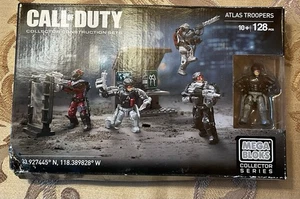 Mega Bloks Call of Duty Atlas Troopers Building Set CNC68 128 Pieces New Sealed - Picture 1 of 4