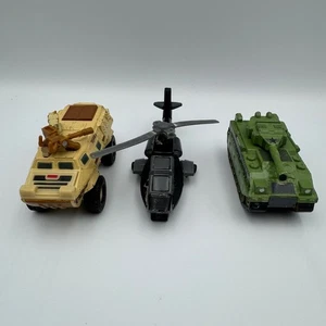 Tonka Hasbro 2013 Juguete Vehículo Militar Conjunto Tanque Helicóptero Camión - Imagen 1 de 7