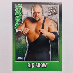 Big Show 2006 Topps WWE Payback Card No.72 Wrestling Trading Card - Imagen 1 de 2