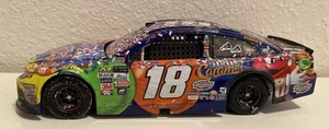 2017 Kyle Busch M&Ms Caramel Bristol Raced Win Diecast 1:24 ARC - Picture 1 of 9