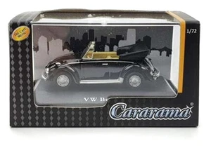 VW Volkswagen Käfer / Beetle - Cabrio  - black - Cararama 1:72 - Picture 1 of 1