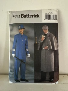 Butterick 3993 Sherlock Holmes & Bobby Constable Costume Sewing Pattern L, XL - Picture 1 of 10