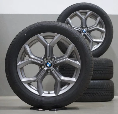 Original BMW X3 G01 X4 G02 19 Winterräder 693 6877327 Felgen DOT20 +7mm TOP! - Bild 1 von 4