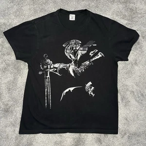 RARE Dark Souls II T-Shirt Size Large Super Fit Promo Tee Video Game Knight - Picture 1 of 11