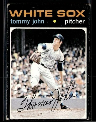 1971 Topps #520 Tommy John *Low Grade* - Image 1 of 2