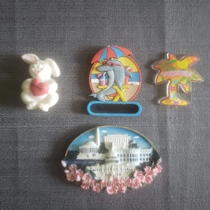 Refrigerator Magets Travel Washington DC Seattle The Caribbean Beach - Picture 1 of 2