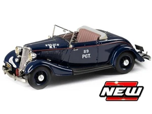 wonderful resin-modelcar 1/43 FORD MODEL 40 ROADSTER 1933 - NEW YORK POLICE - - Picture 1 of 2
