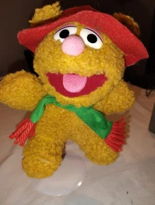 Baby Fozzie Bear Muppets 1987 Mcdonald's Christmas Plush Toy Jim Henson Vintage - Picture 1 of 4