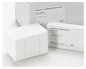 (50) Placas multipozo ROCHE LightCycler 480 96 blancas con láminas de sellado 04729692001 - Imagen 1 de 4