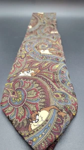 Tasmanian Devil Vintage Looney Toons Mania Tie 100% Silk - Picture 1 of 6