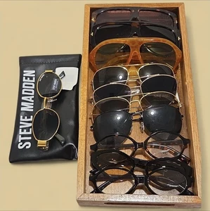 11 Pairs Of Fashion Glasses Multiple Styles Sunglasses & Non-Prescription Frames - Picture 1 of 21