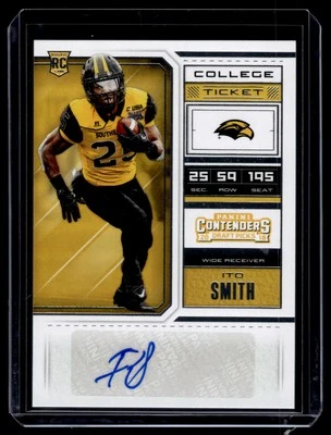 Ito Smith 2018 Panini Contenders Draft Picks Autograph Auto Card #291 - Image 1 of 2