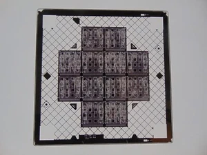 Cray 3 Supercomputer PCB Photomask for Board DO-02 Layer 7 Mikromask - Bild 1 von 8