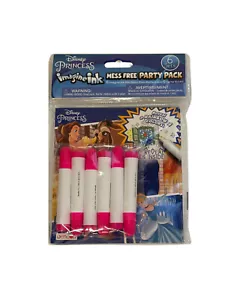 Disney Princess Imagine Tintenbücher + Marker - 6er Set - Bild 1 von 2