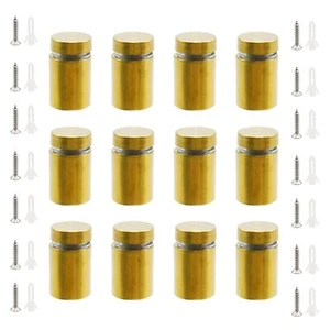 Glass Standoff Bolts 0.6"/16mm Dia Advertising Screw Nails 1.3"/3.3cm Length ... - Picture 1 of 6