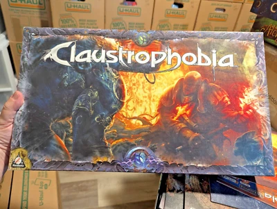 CLAUSTROPHOBIA Board Game 100% COMPLETE 2013 AWARD WINNER - Image 1 of 4