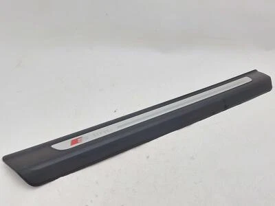 2018 AUDI Q7 4M S-LINE FRONT RIGHT SCUFF SILL PLATE TRIM S-LINE 4M0853374B *NOTE - Image 1 of 4