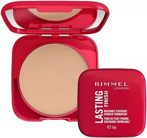Rimmel London Lasting Finish Compact Foundation 10g - Various Shades - Brand New - Picture 1 of 26