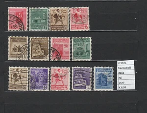 FRANCOBOLLI STAMPS ITALIA REGNO REPUBBLICA SOCIALE USATI USATI (L21926) - Picture 1 of 1