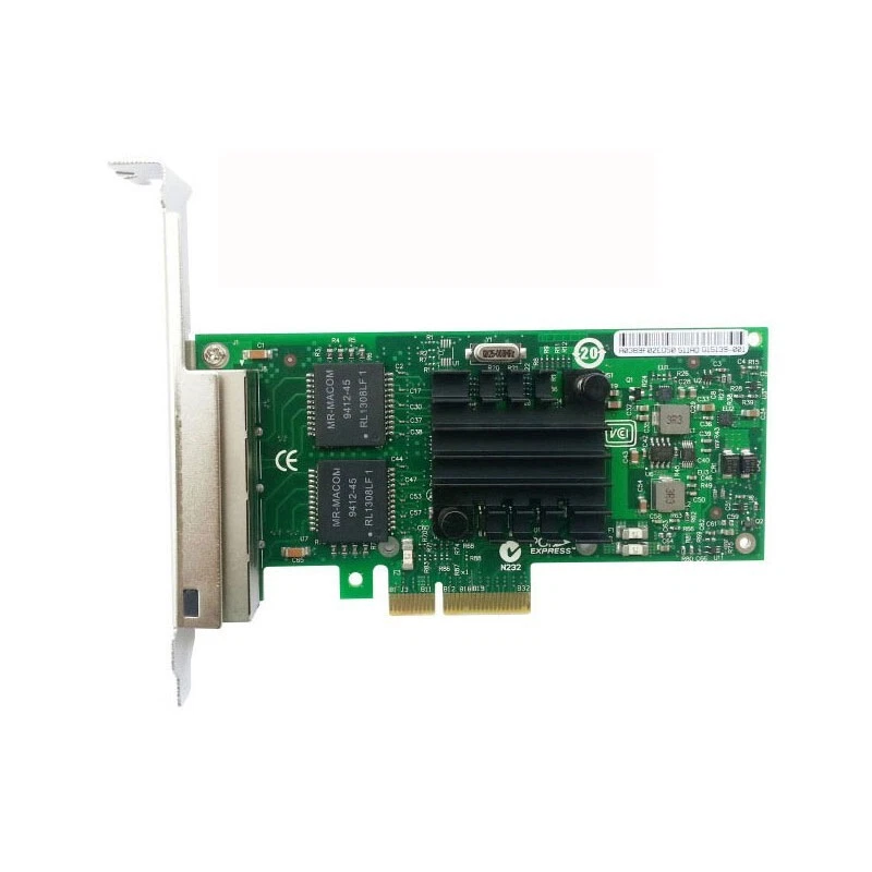 Intel E1G44HTBLK I340-T4 Gigabit Ethernet Quad-Port PCI-Express Server Adapter - Image 1 of 1