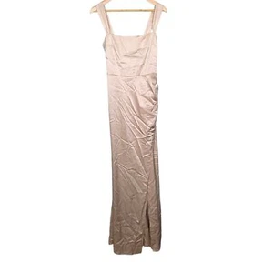 Reformation Isolene Satin Dress Gown Maxi New With Tags Size 6 Grand - Picture 1 of 10
