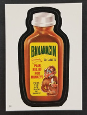 Bananacin Pills 1986 Topps Wacky Packages Sticker Card #53 (NM)