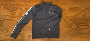 CHAMPION BOYS NAVY BLUE TRACK ATHLETIC JACKET - Size M - Picture 1 of 1