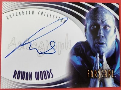 Farscape Season 4 A27    Rowan Woods autograph card - 2003 - Image 1 of 2