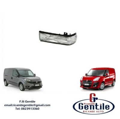 Light Indicator Left LH Rear-View Fiat Doblo ' Mens 01/2010 - image 1 of 2