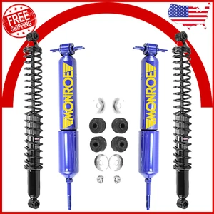 Front Shocks & Rear Load Adjusting 4PCS Set For 02-08 Dodge Ram 1500 Truck RWD - Picture 1 of 5