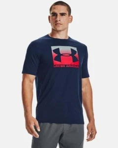 NEW UNDER ARMOUR Men's UA Boxed Sportstyle Short Sleeve T-Shirt 1329581 LARGE - Picture 1 of 1