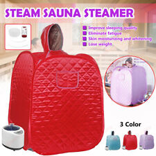 1000W Portable 2.68L Steam Sauna Tent Home Spa Full Body Skin Care Loss Weight