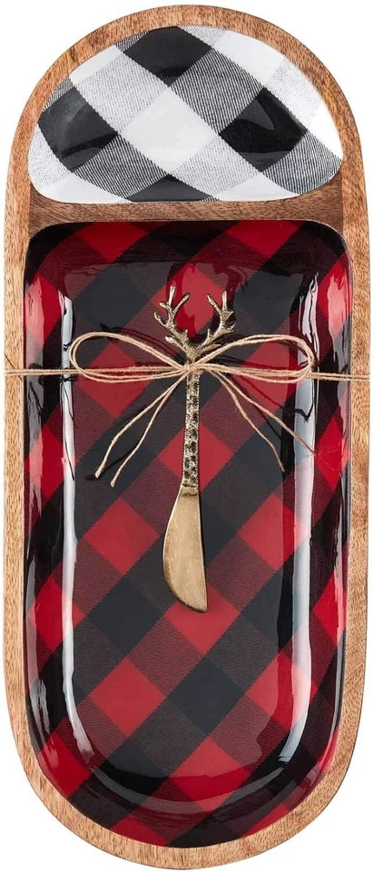 Tigela de pão xadrez de búfalo torta de lama - Imagem 1 de 1