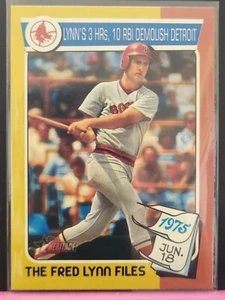 Topps 2024 Heritage High Number Fred Lynn 'The Fred Lynn Files' Insert Card - Bild 1 von 1