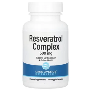 RESVERATROL 60 Veggiecaps 500mg Comprobado Antiaging Diabetes ENVIO GRATIS - Imagen 1 de 5
