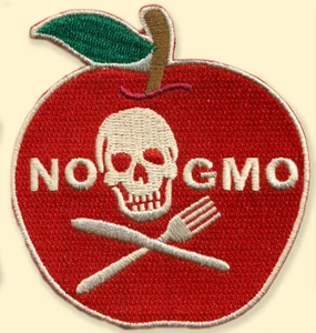 Ferro senza OGM su toppa ricamata, supporto alimenti non geneticamente modificati - Foto 1 di 2