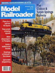 Model Railroader August, 1992 - Picture 1 of 1