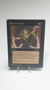 Feast or Famine - Alliances - MTG Alliances 1996 Magic The Gathering - Picture 1 of 2