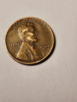 1944-D Wheat Lincoln Penny Error, DDO in LIBERTY, DDO Mint Mark & DDO Date #4 - Image 1 of 2