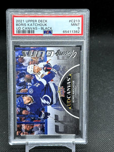 Boris Katchouk 21-22 Upper Deck Series 2 Young Guns Canvas Black RC #C213 PSA 9
