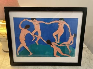 Henri Matisse La Danse I The Dance 15x12 Modern Art Black Framed Print Wall Art - Picture 1 of 3