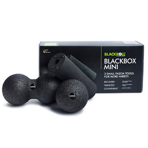 BLACKROLL® BLACKBOX MINI, Set kleiner Massagetools (3 Teile)