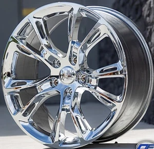 20 x8.5” chrome Dodge Durango Spyder Monkey OE replica 9113 wheels 5x127 +42 - Picture 1 of 1