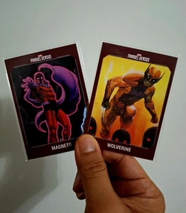 WOLVERINE vs MAGNETO 2021-2022 Marvel Versus Panini Trading Cards~ NM - Picture 1 of 2