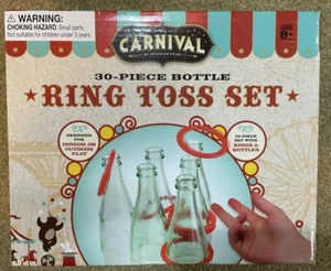 30 pcs. glass bottle ring toss game - Carnival Bring It Home - Setup Your Own. - Picture 1 of 4