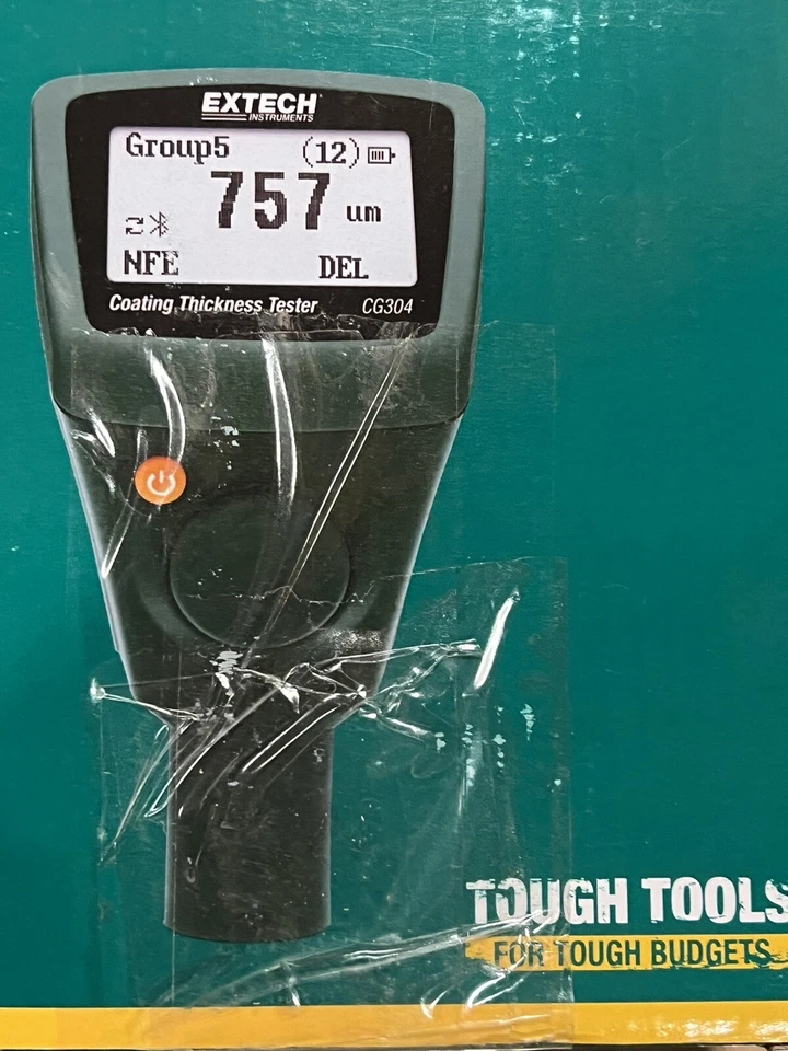 Extech CG304 Schichtdicken-Messgerät mit Bluetooth Lackschichtmessung - Bild 1 von 4