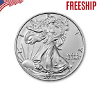 1 Oz American Silver Eagle Coin .999 Fine (Bu) Gem Brilliant New 2024 -Freeship